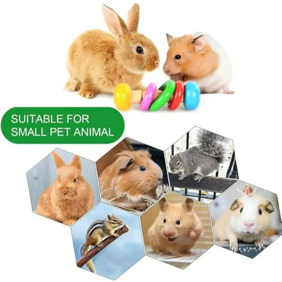 Hign-concerned Wooden Hamster Toys For Small Animals