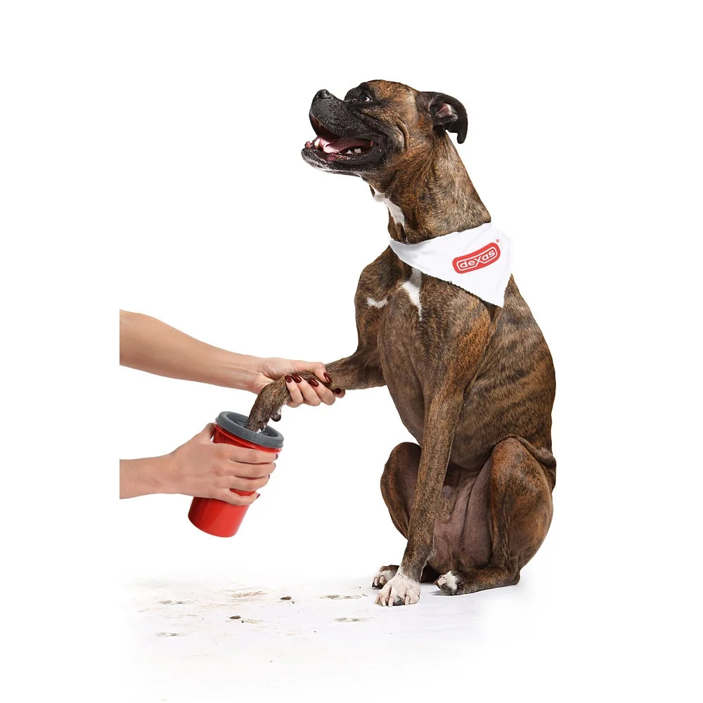 XMSJ Pet Paw Washer With Soft Rubber Bristles Mud Remover