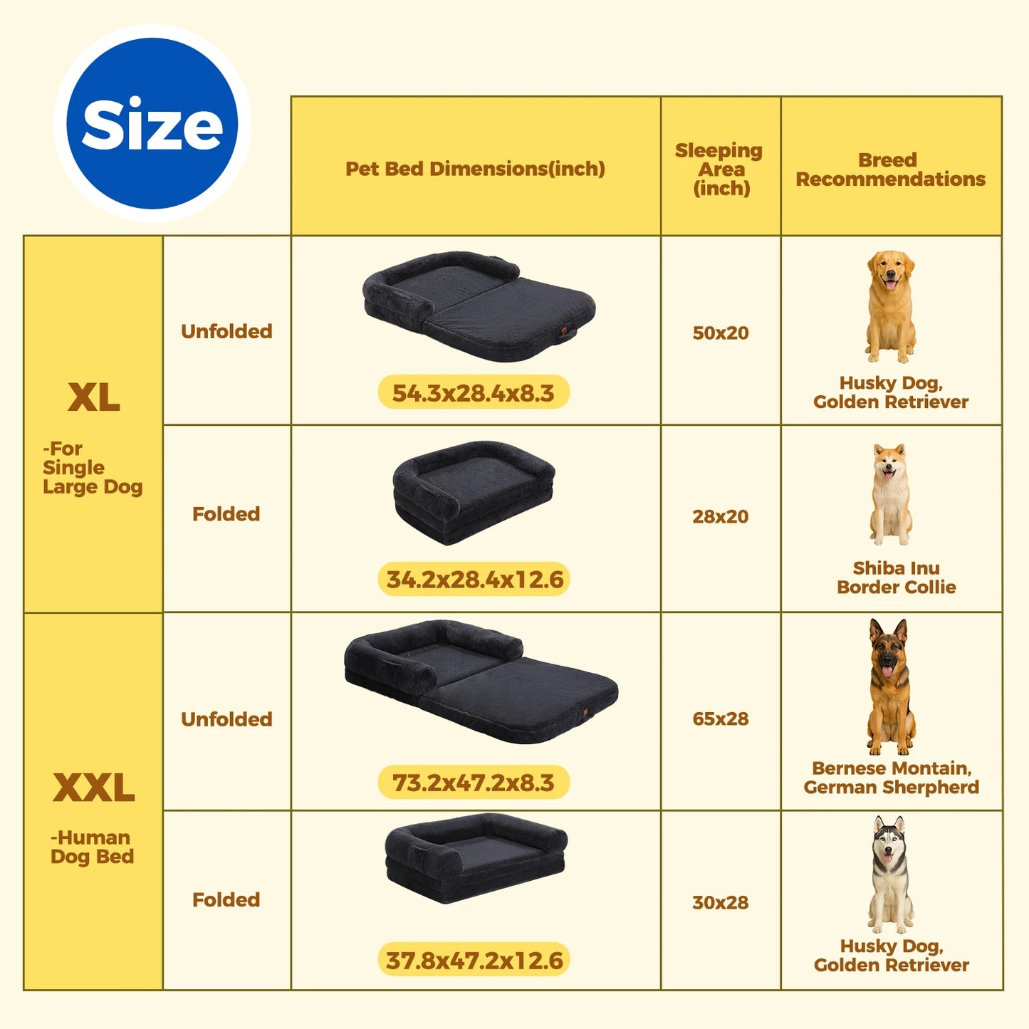 Portable Foldable Dog Bed Mat Machine Washable Faux Fur for Pets