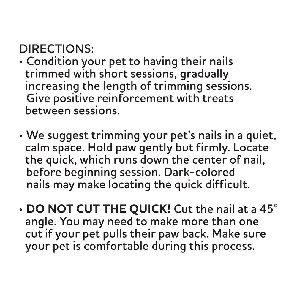 XMSJ Dog Nail Clippers Sharp Blades Comfortable Grip