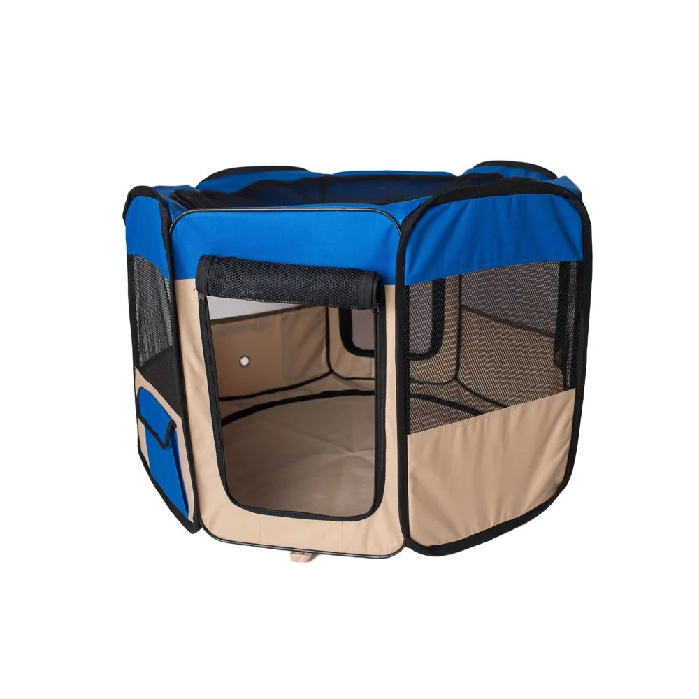 DUTRIEUX Portable Pet Playpen Water Resistant Outdoor
