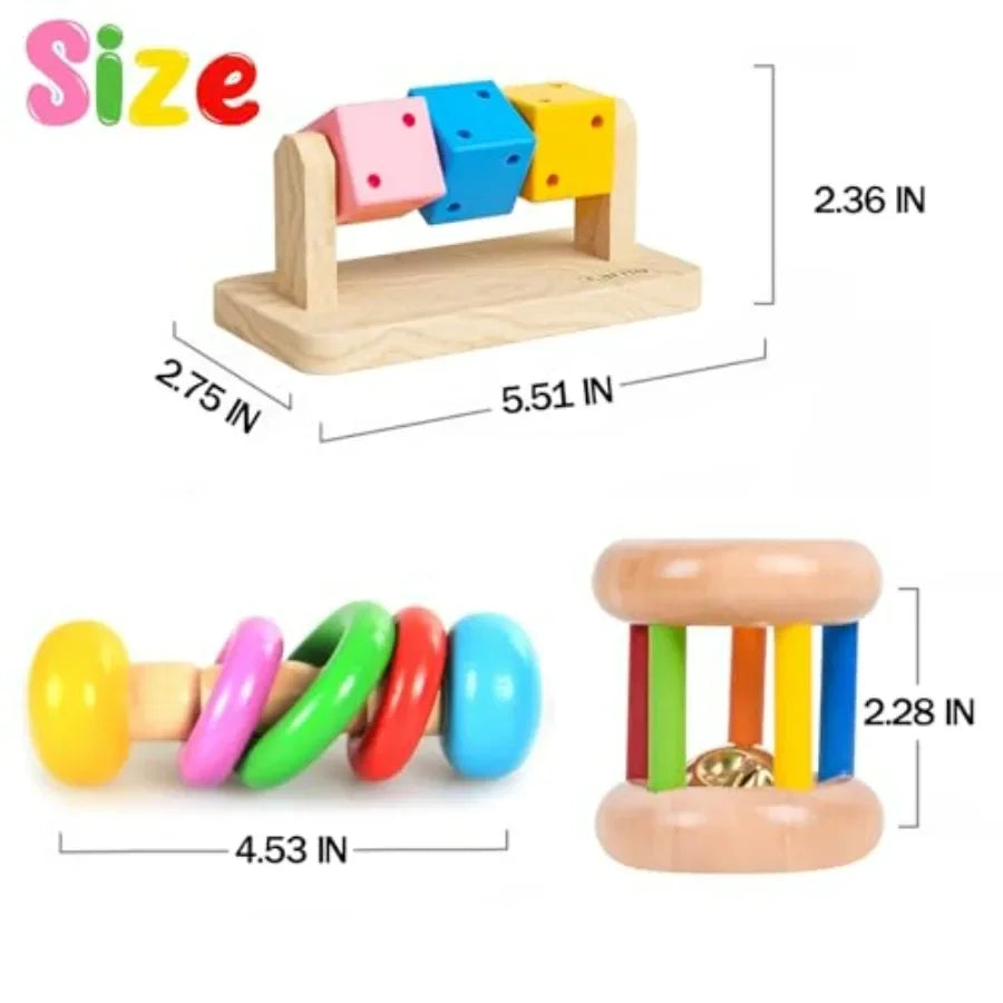 Hign-concerned Wooden Hamster Toys For Small Animals