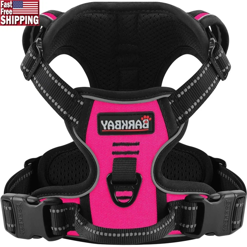 Fujian No Pull Dog Harness Reflective Adjustable Vest