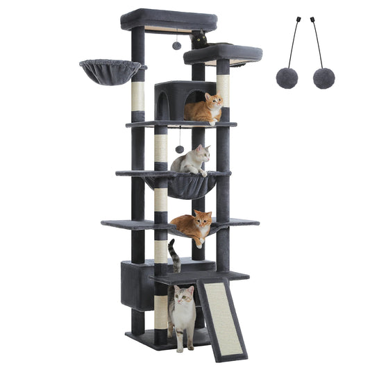PAWZ Road Cat Tree Tower Condos And Hammock For Cats