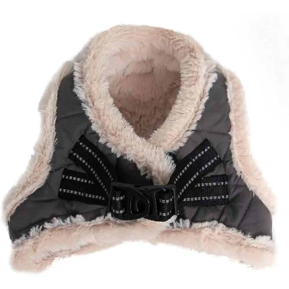 Dutrieux PU Dog Harness Reflective Waterproof Winter
