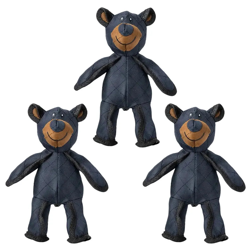Mighty Bear Interactive Plush Dog Toy for Teeth Cleaning and Playtime Fun