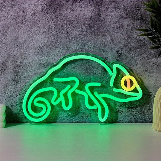 Hign-concerned Chameleon Neon LED Light Fixture USB Powered