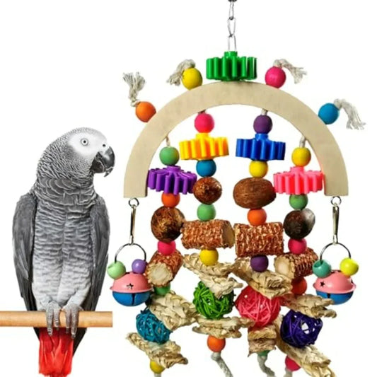 Hign Concerned Natural Corncob Birds Beak Health Chew Toys