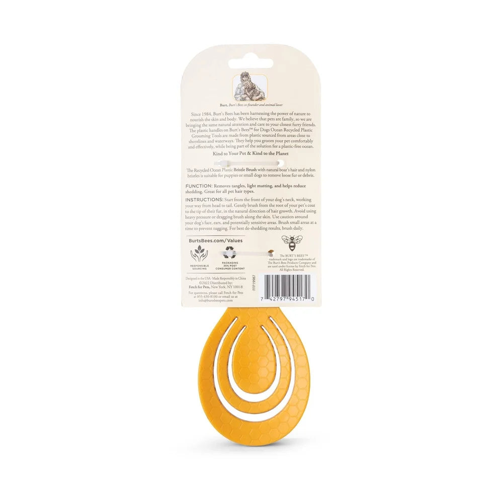 DUTRIEUX Porcupine Bristle Grooming Brush For Dogs Deluxe