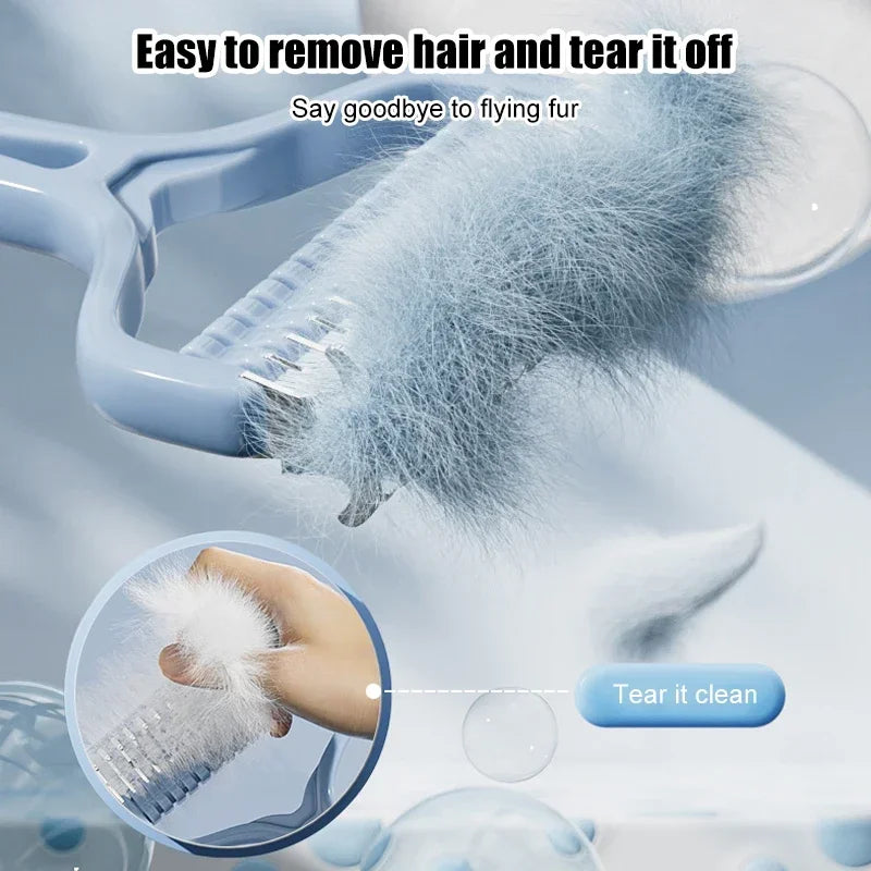 Double Sided Pet Comb for Cats and Dogs Grooming Shedding Hair Removal Tool