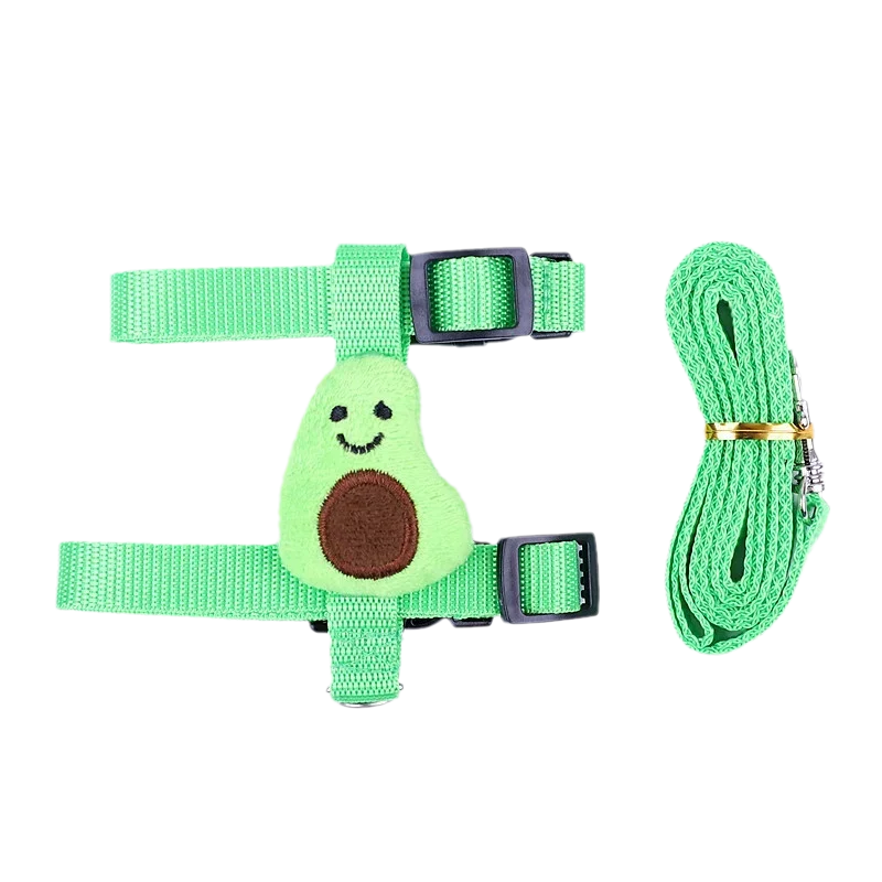 Walking Bunny Guinea Pig Harness Leash Set for Small Animals and Pets