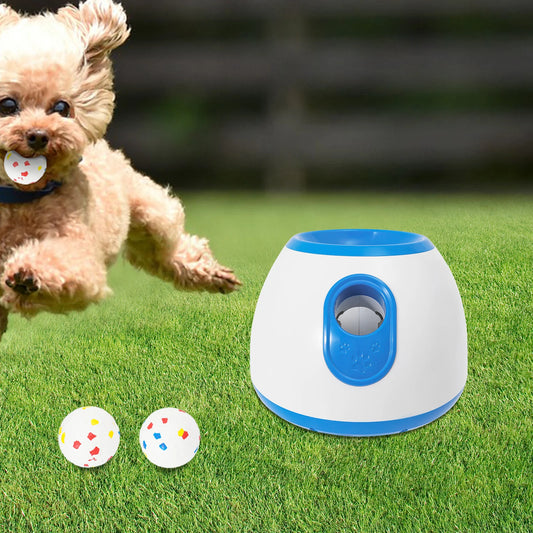 Automatic Ball Launcher for Dogs with Adjustable Throw Distance and Dual Power