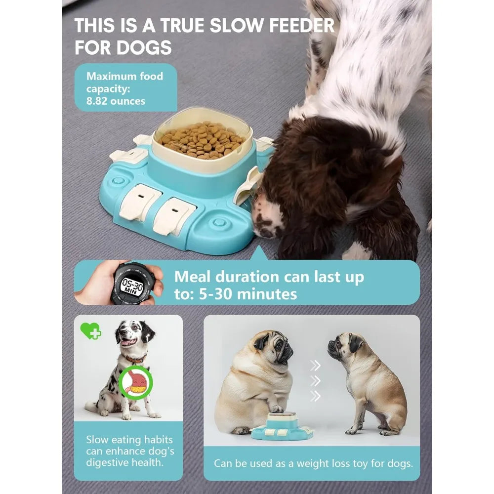 Hign-concerned Dog Puzzle Toy Two Level Treat Puzzles