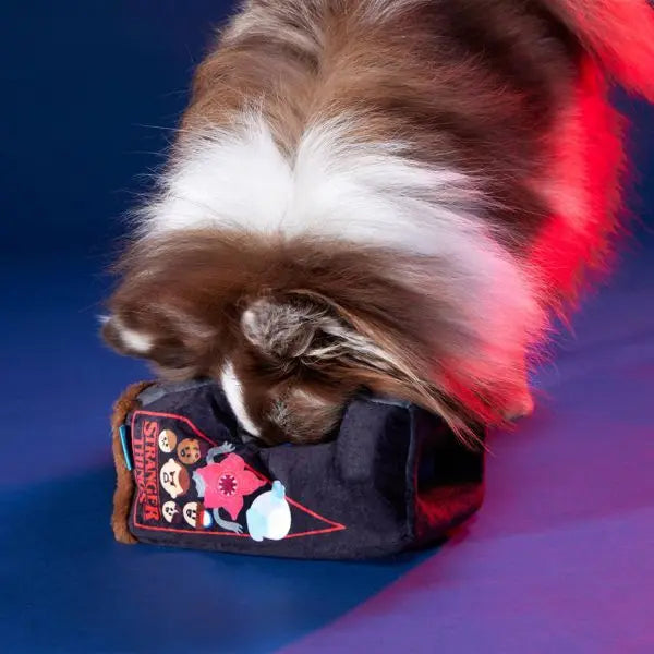 Netflix Stranger Things Palace Barkade Plush Dog Toy Interactive Fun