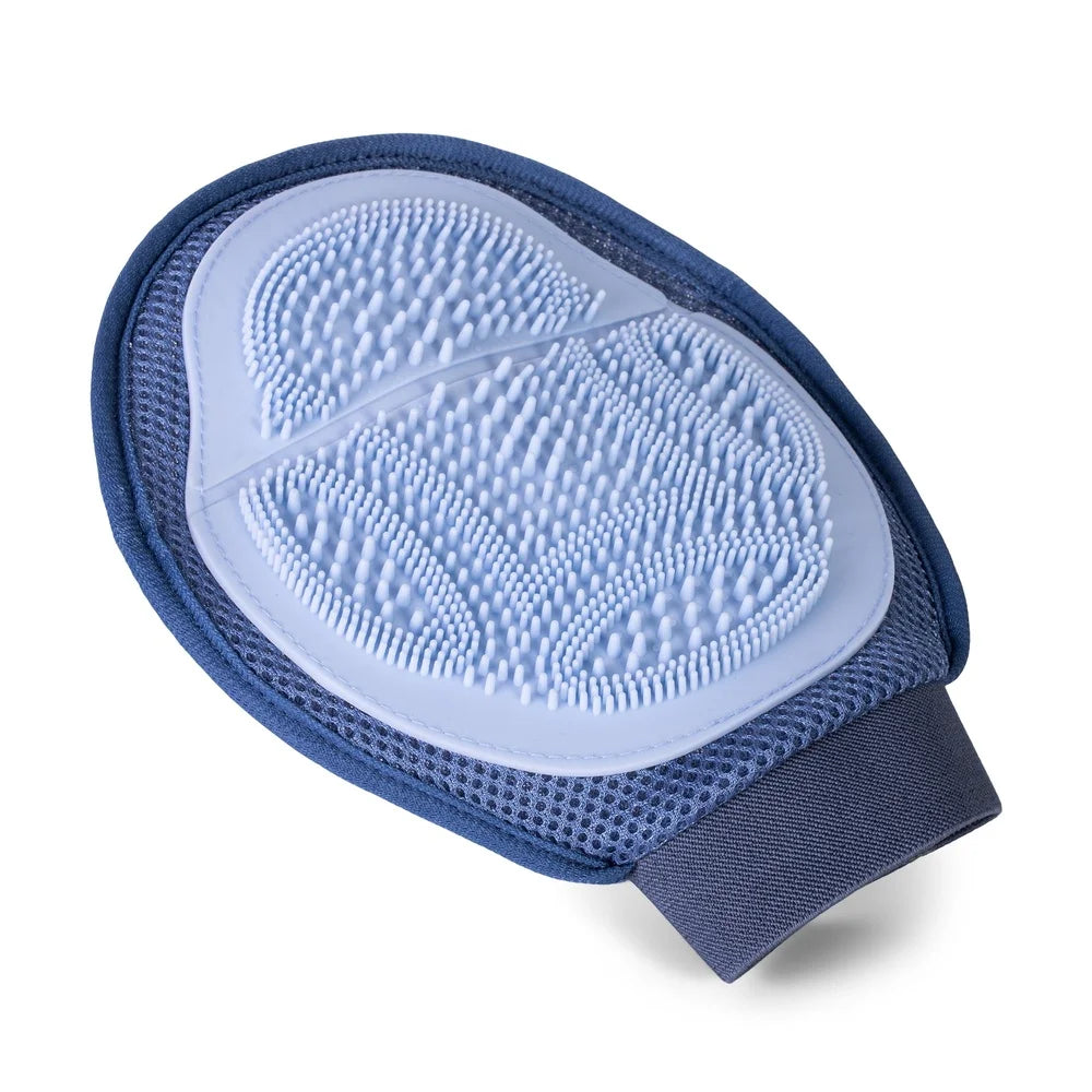 XMSJH Dual Function Dog Grooming Glove Hair Removal Brush