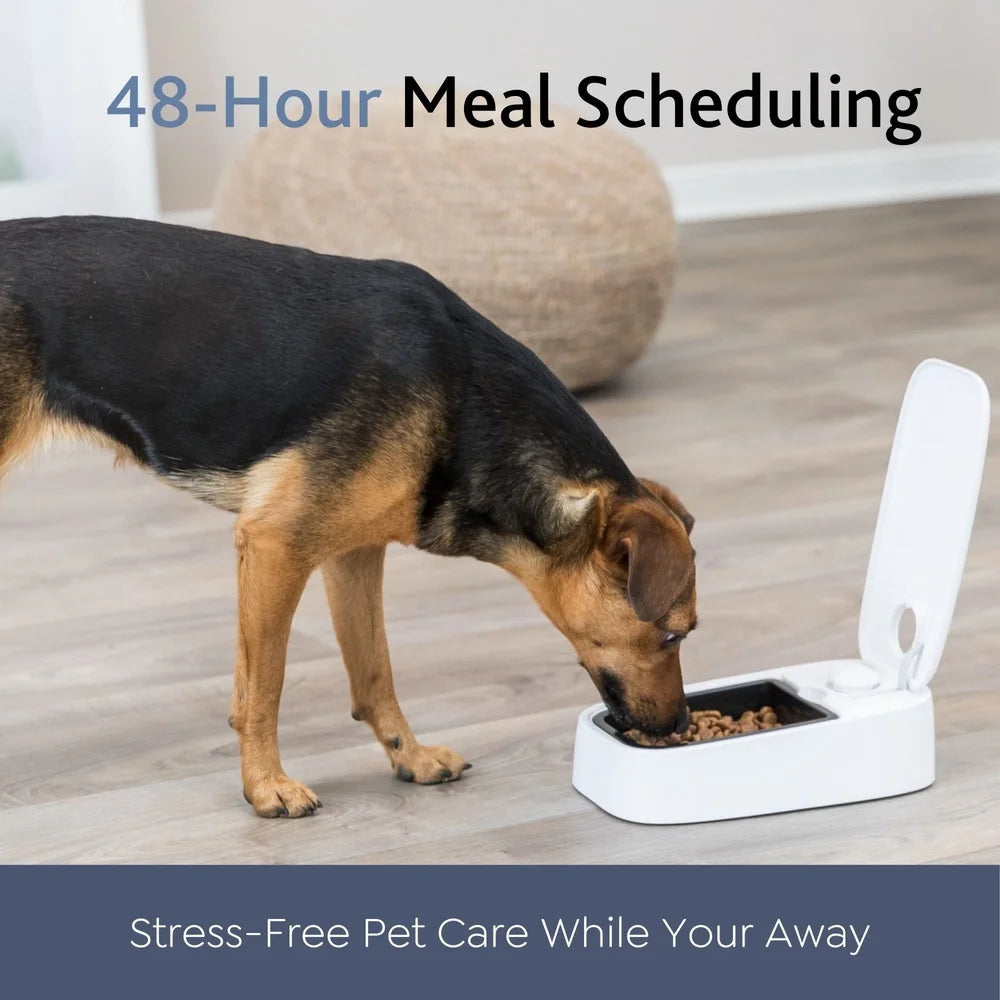 XMSJ Automatic Pet Feeder Programmable 48 Hour Timer