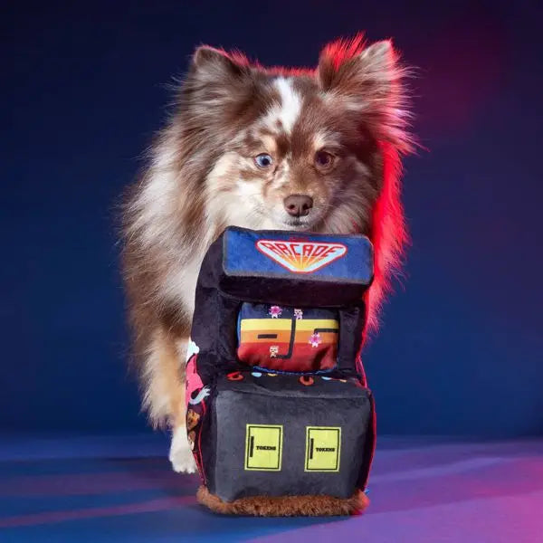 Netflix Stranger Things Palace Barkade Plush Dog Toy Interactive Fun