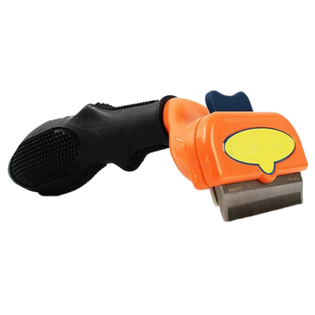 Hign-concerned Pet Grooming Brush Self Cleaning Slicker
