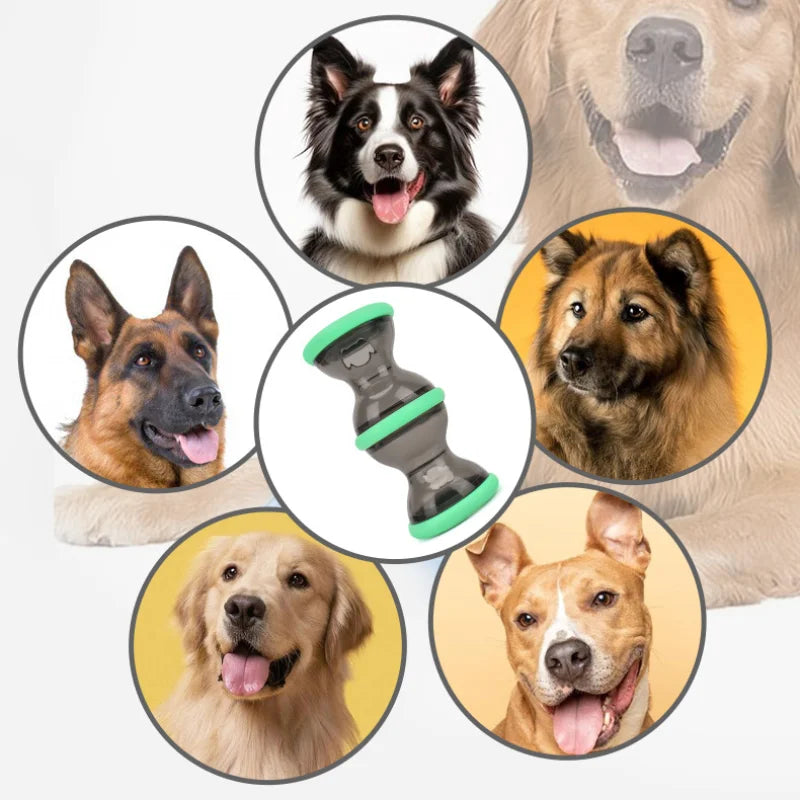 Pet Leaky Food Toy for Dogs Durable Chew Puzzle Training Toy in Multiple Colors