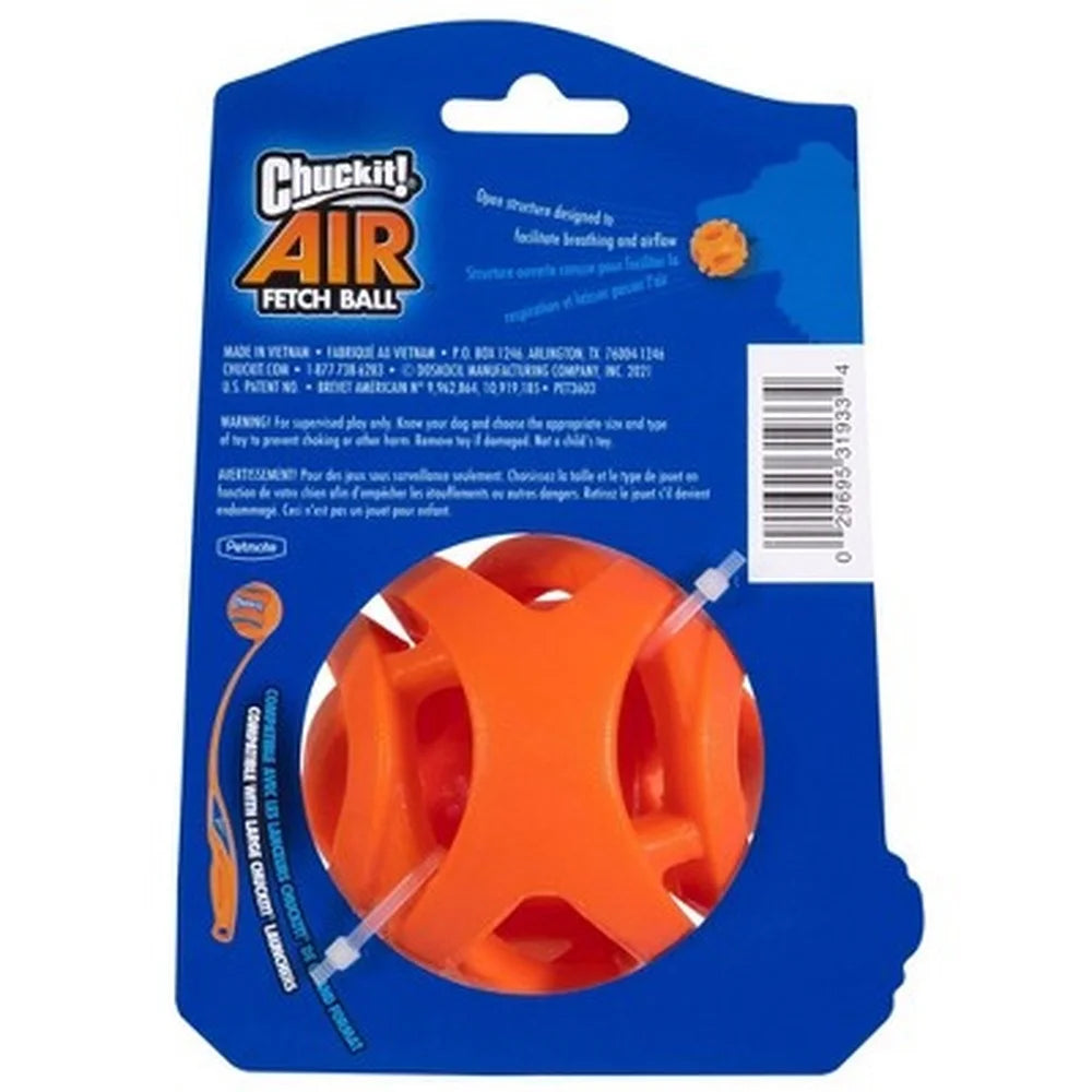 Air Fetch Ball Dog Toy Lightweight Breathable Design for Fetching and Swimming