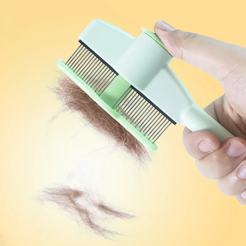 Hign-concerned Cat Grooming Massage Brush Pet Comb Pro