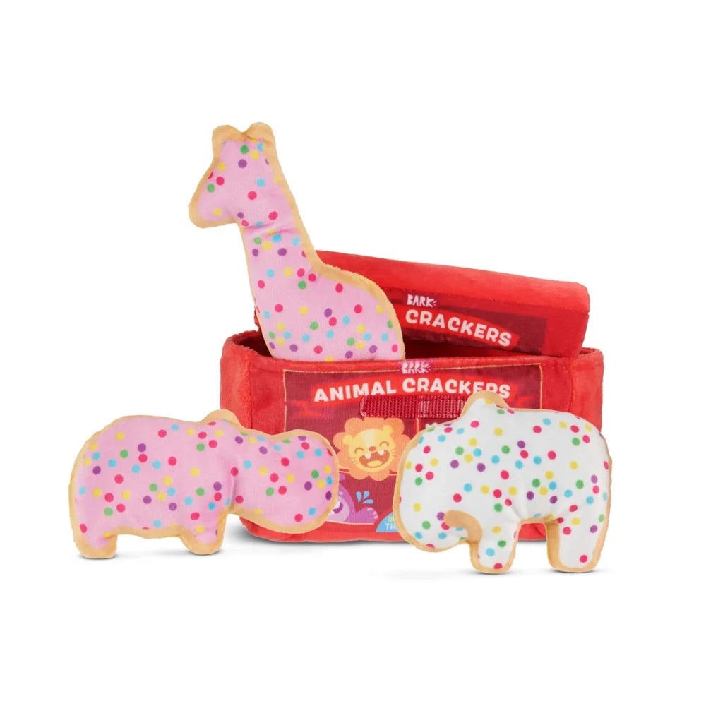 Multicolor Plush Dog Toy with Squeakers and Crinkle for Interactive Playtime