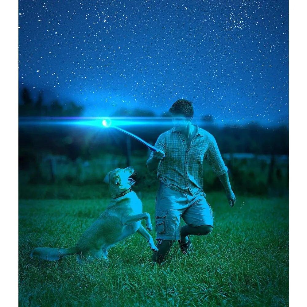 Chuckit Max Glow Ball Dog Toy For Nighttime Outdoor Fun