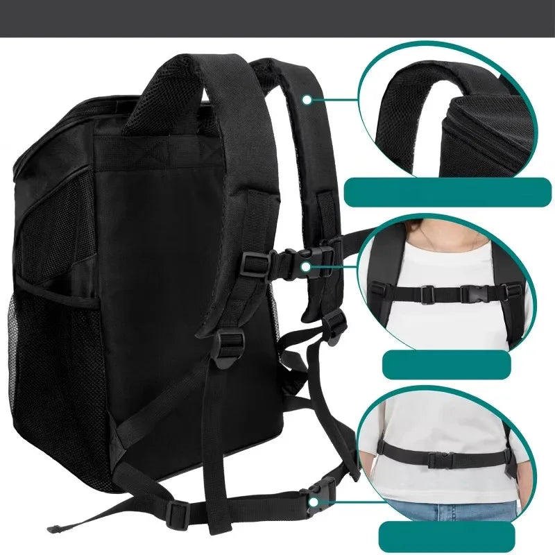 Airline Approved Pet Carrier Backpack For Dogs And Cats