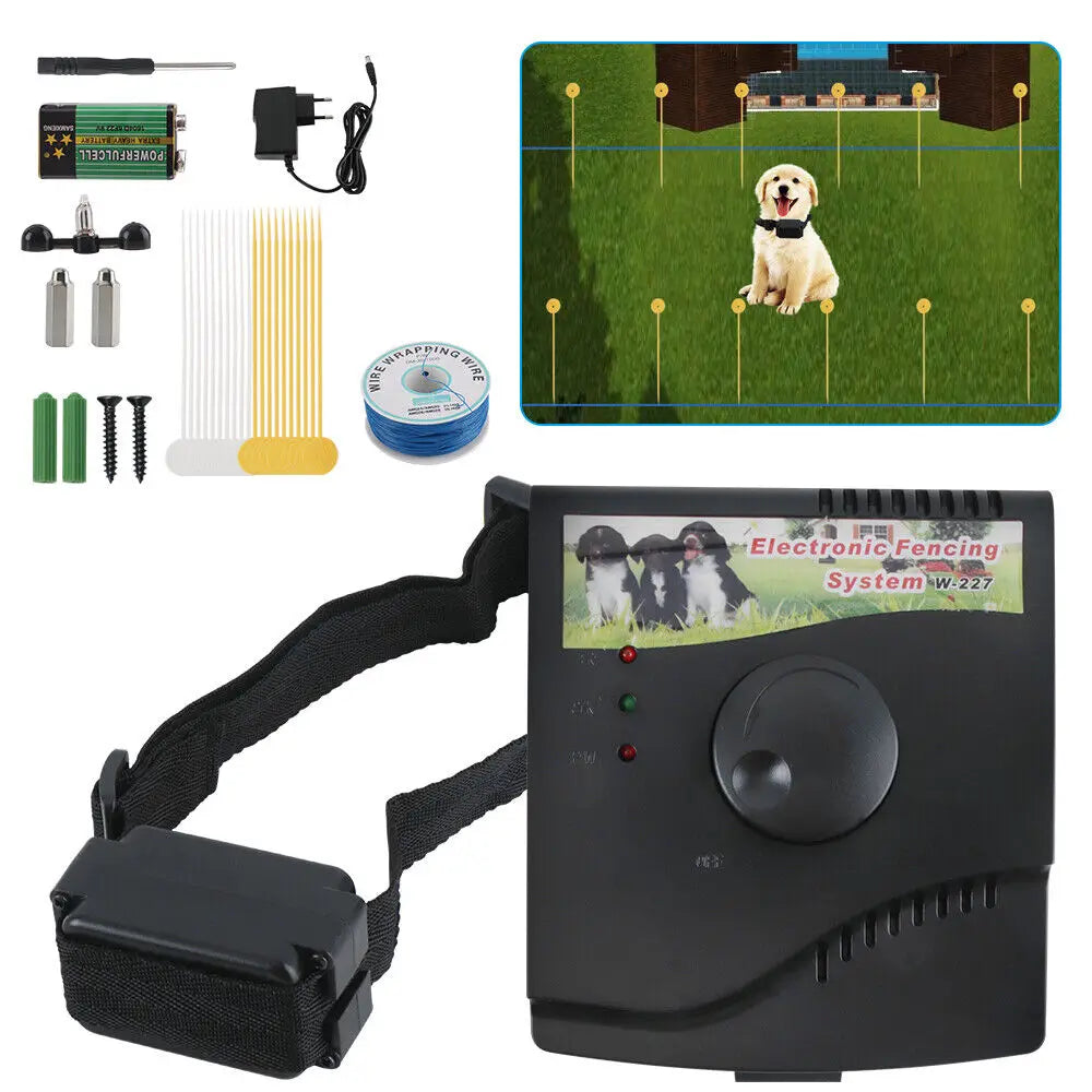 Electric Dog Fence System Waterproof Containment For Yard