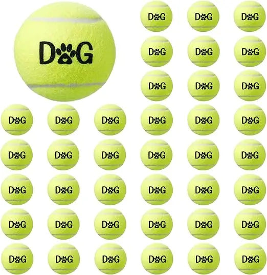 Dog Tennis Balls Bulk Pack With Carry Bags And Toys