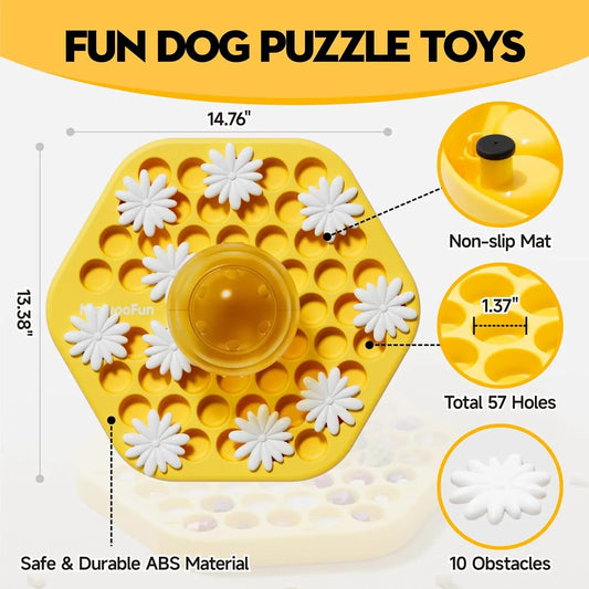 MewooFun Dog Puzzle Toy Set for IQ Training and Mental Enrichment Activities