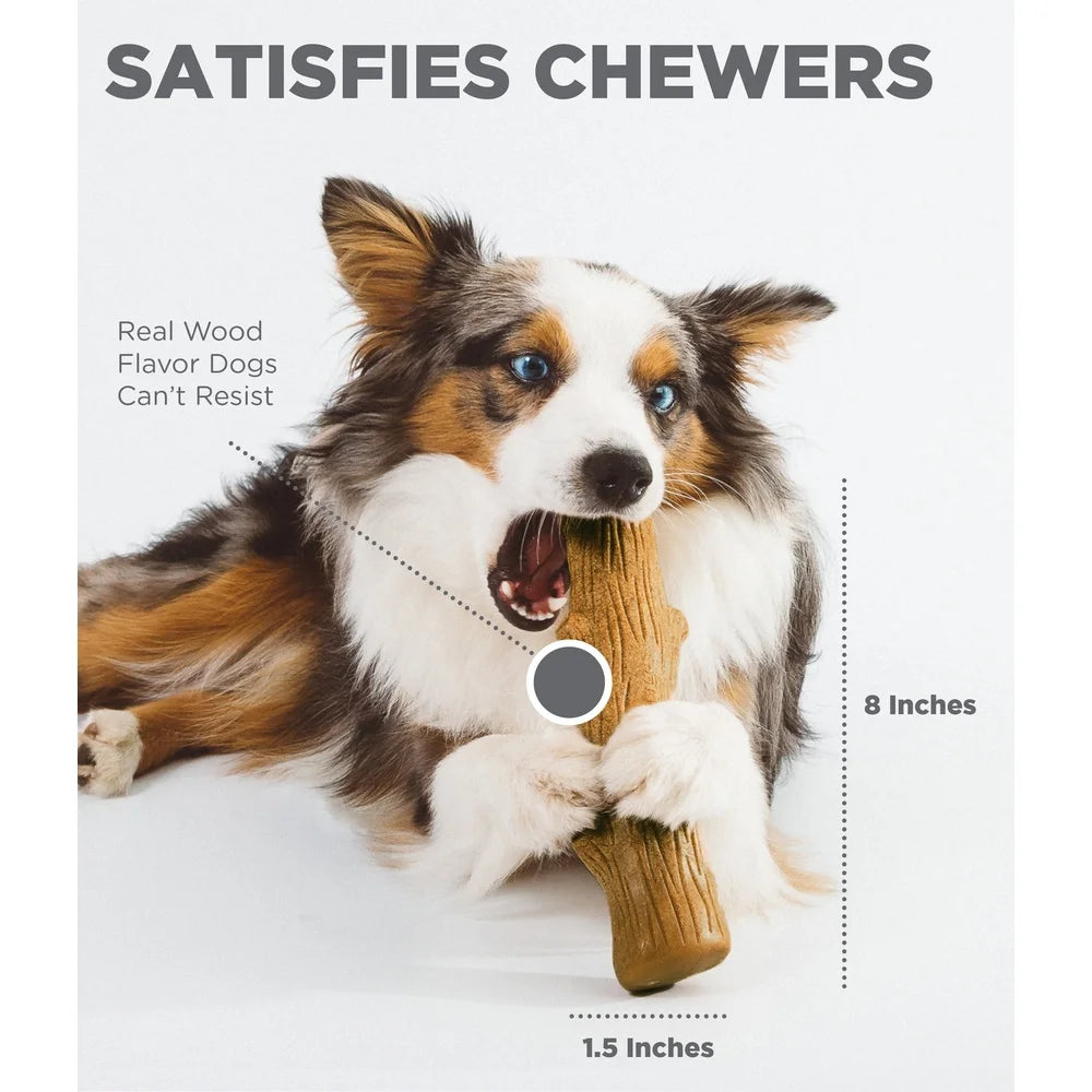 XMSJHignconcerned Wood Dog Chew Toy Long Lasting Anxiety