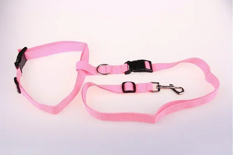 Adjustable Pet Lead Belt for Dogs and Cats Hands-Free Jogging Supplies