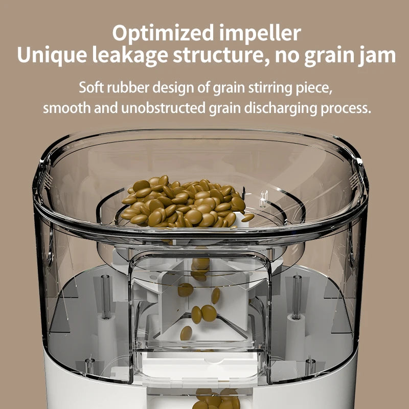 PAPIFEED Smart Automatic Pet Feeder Double Bowl Wifi Timer