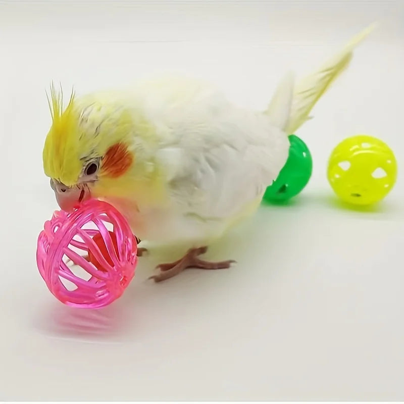 Xiangzi Interactive Bell Bird Toy Set For Parrots And Birds