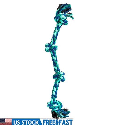 DUTRIEUX Durable Rope Chew Toy for Dogs Tugging Play