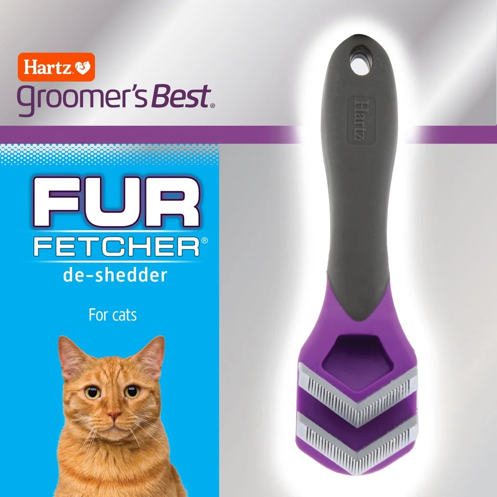 Dutrieux Ergonomic Cat Deshedder Tool Micro Comb Grooming