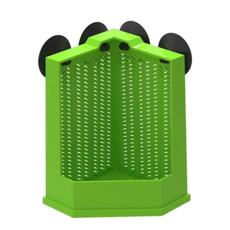 Hign-concerned Corner Reptile Feeder Box for Bearded Dragons