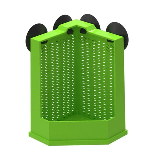 Hign-concerned Corner Reptile Feeder Box for Bearded Dragons