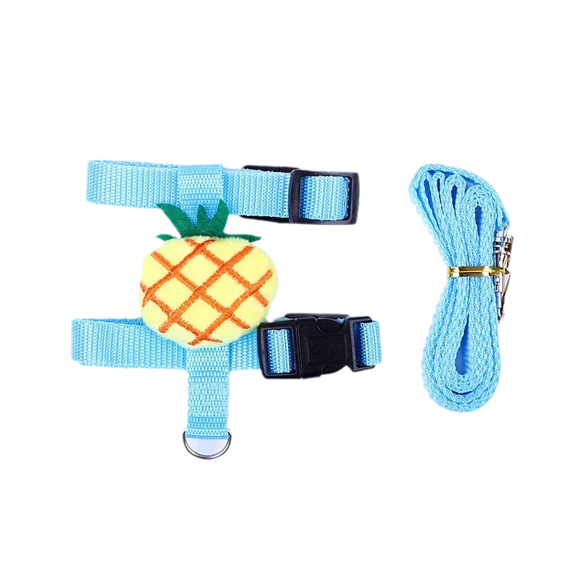 Walking Bunny Guinea Pig Harness Leash Set for Small Animals and Pets