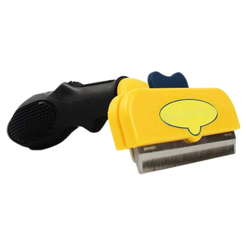 Hign-concerned Pet Grooming Brush Self Cleaning Slicker