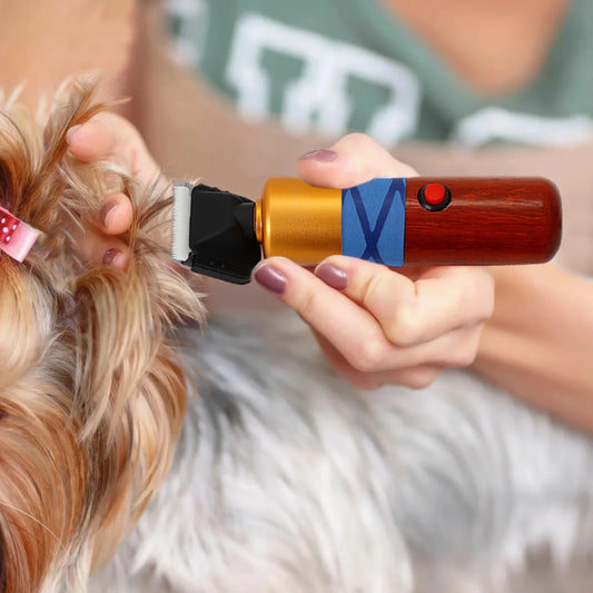 Electric Dog Shears 200W Pet Clippers Set with Replaceable Blade and Accessories