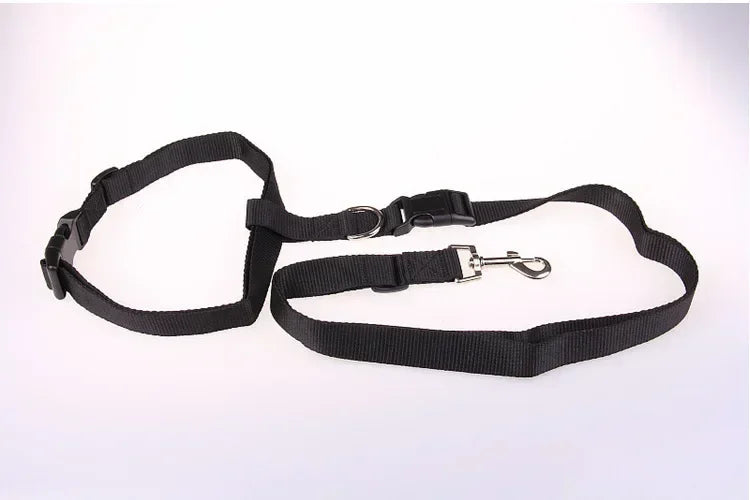 Adjustable Pet Lead Belt for Dogs and Cats Hands-Free Jogging Supplies