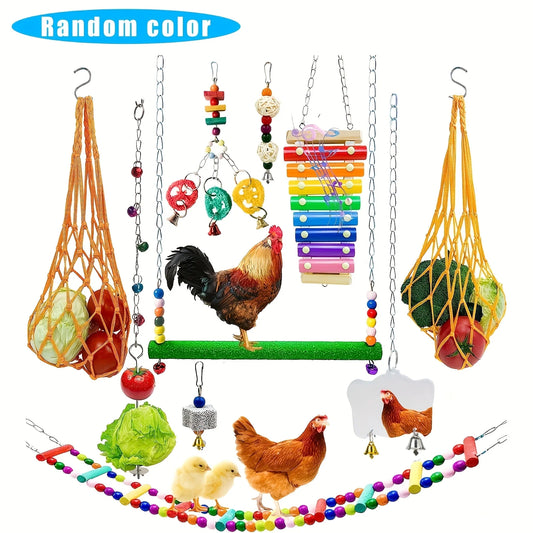 Xiangzi Small Animal Coop Accessory Set For Chickens