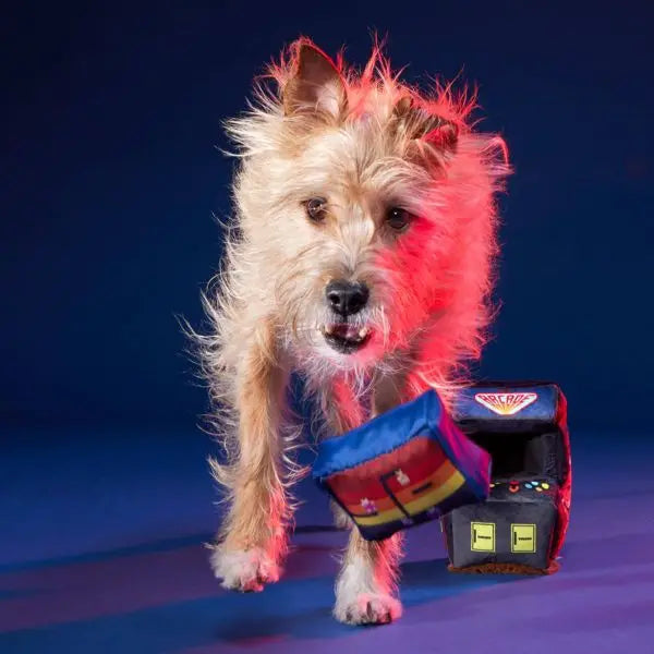 Netflix Stranger Things Palace Barkade Plush Dog Toy Interactive Fun