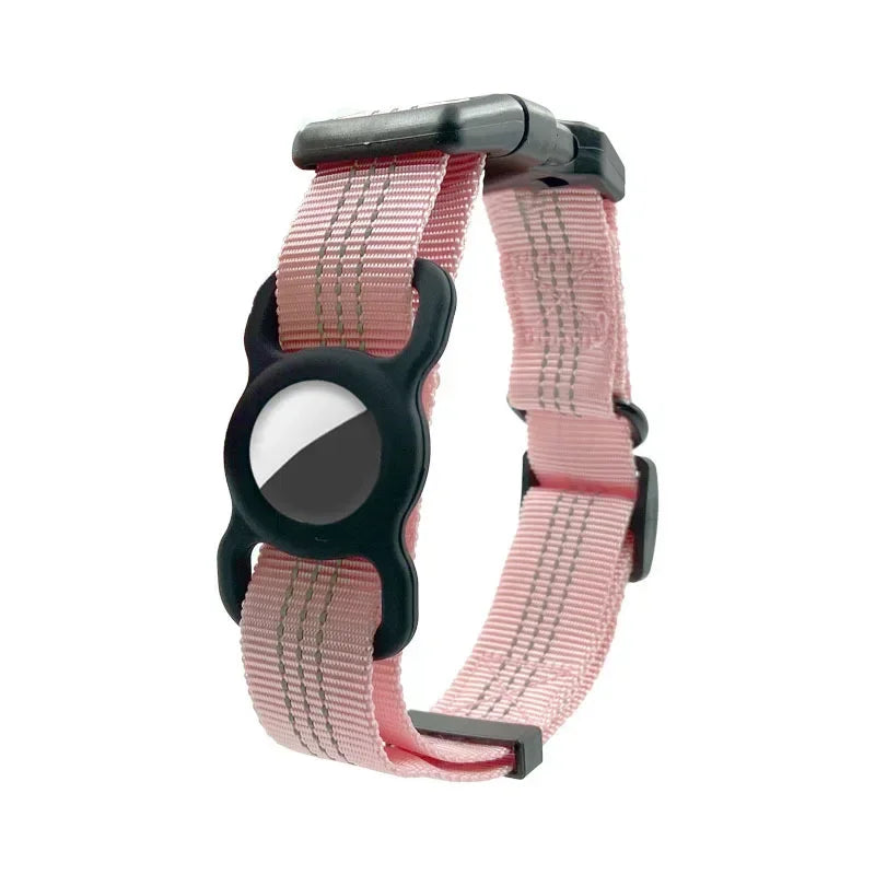 Guangdong Reflective AirTag Nylon Dog Collar With Case