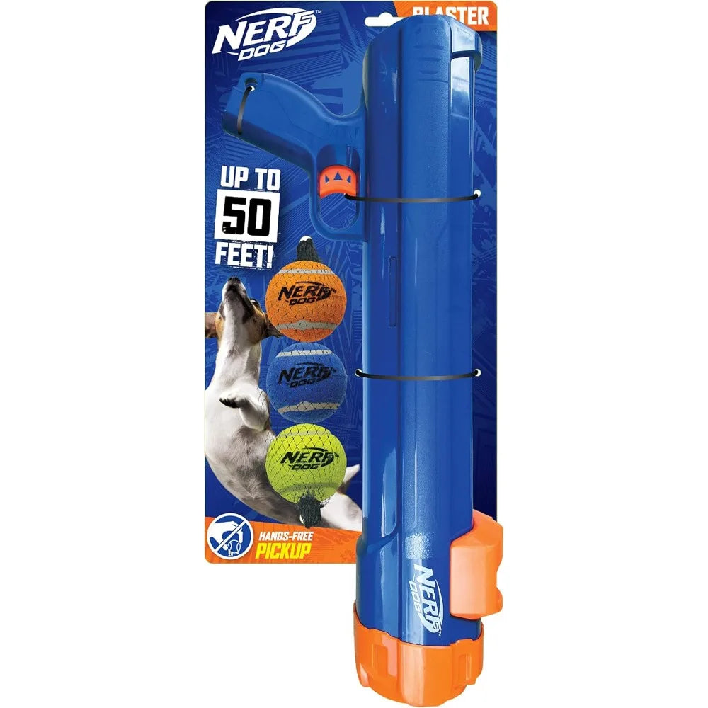 Nerf Dog Tennis Ball Blaster For Fetch Hands Free Reload