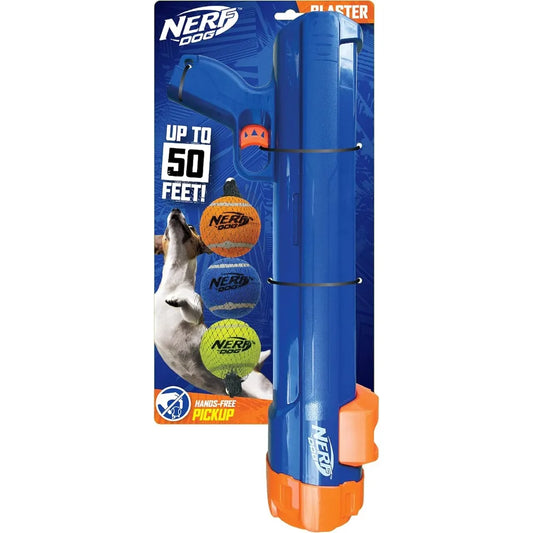 Nerf Dog Tennis Ball Blaster For Fetch Hands Free Reload