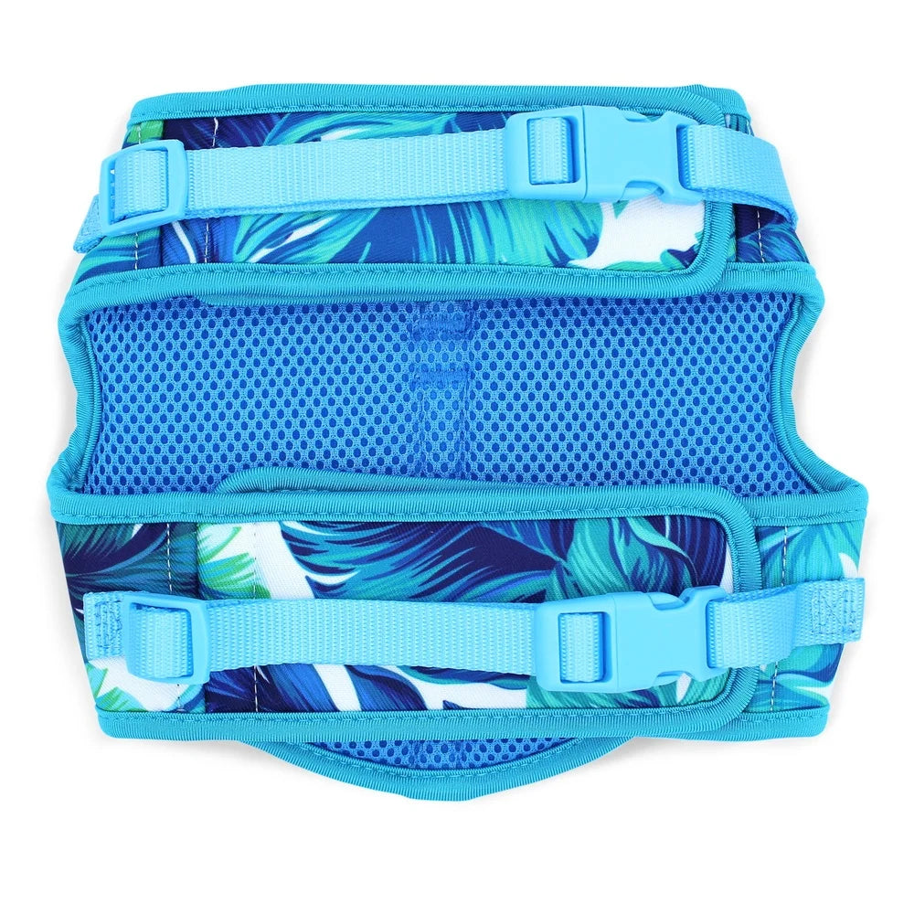 DUTRIEUX Tropical Leaf Adjustable Dog Harness D Ring Straps