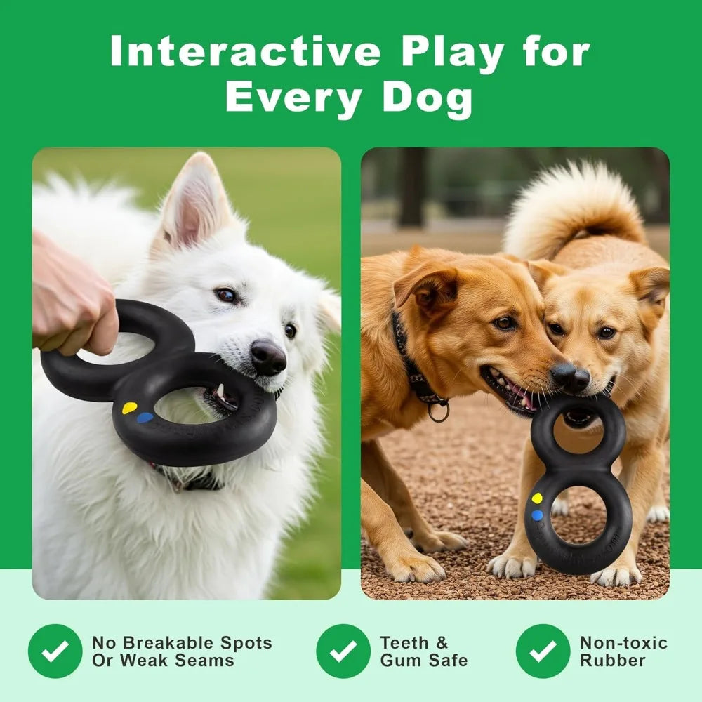 Goughnuts Aggressive Chewers Dog Toy Tough Pull Toy